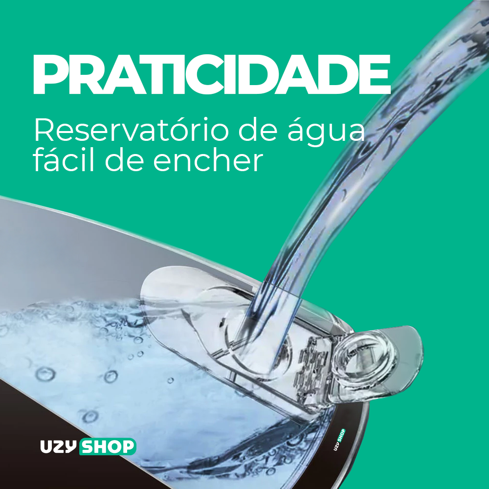 Irrigador Oral Limpeza Bucal Portátil 3 Modos 140psi 200mL 4 Bicos