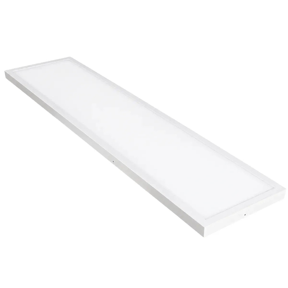 Painel Luminária 120x30cm Plafon Retangular Led Sobrepor 48w 6500k Bivolt