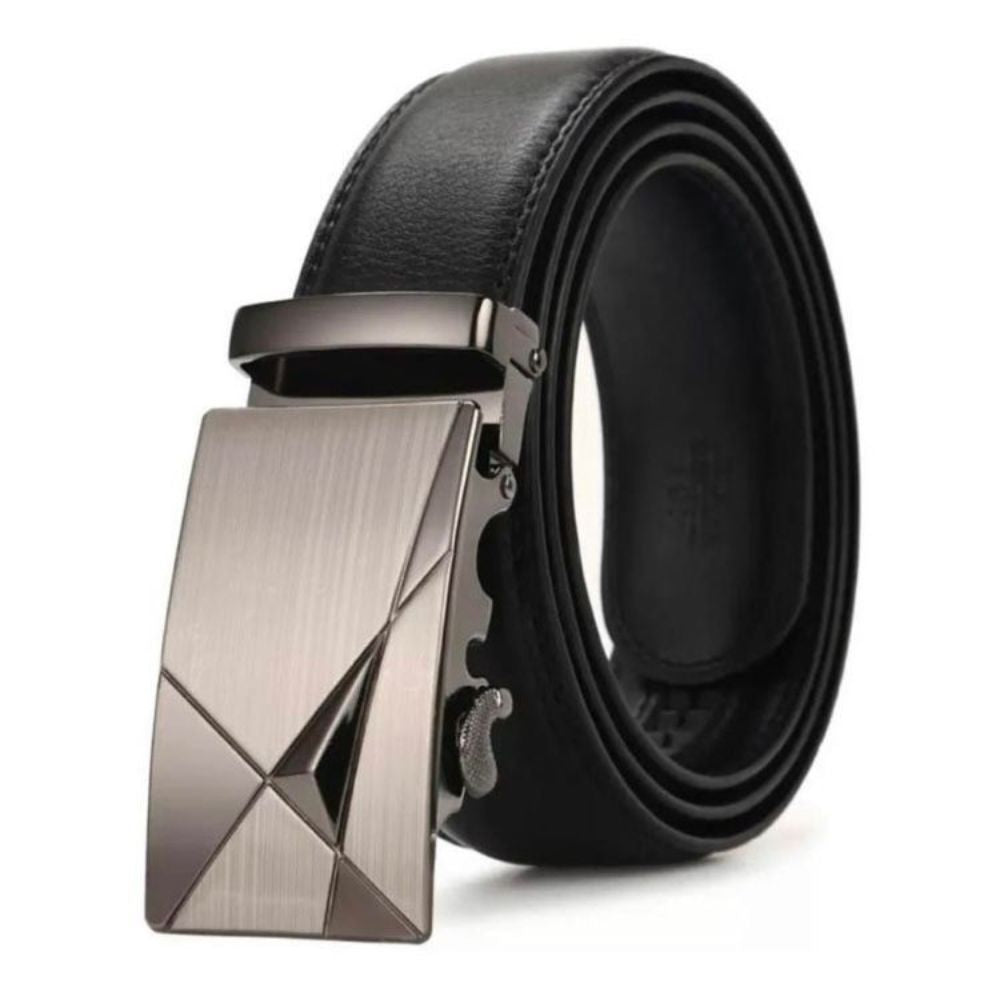 Kit com 3 Cintos Catraca Automática - Elegância e Versatilidade - Uzy Shop