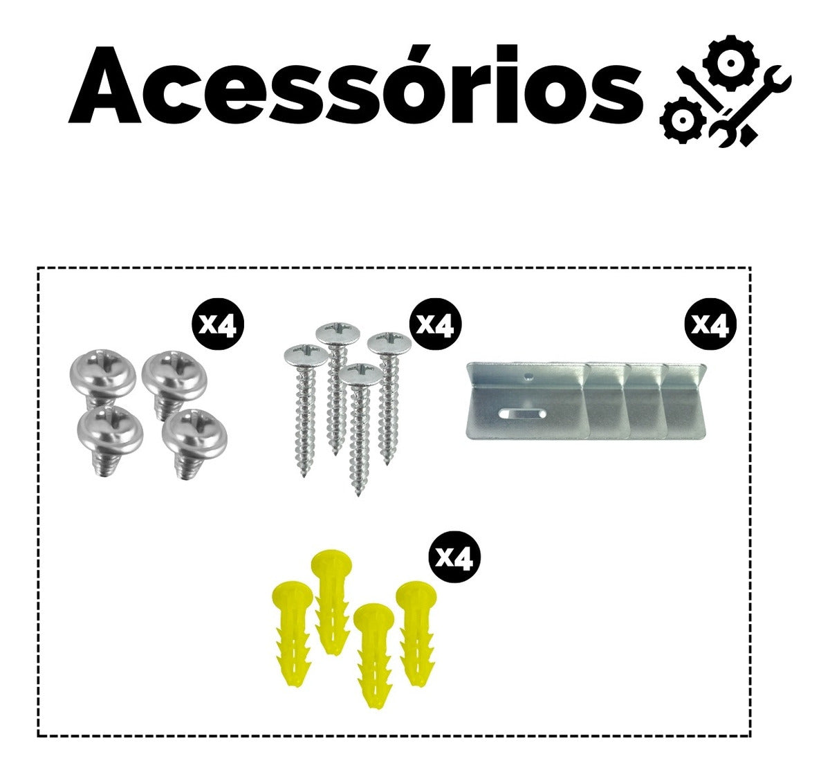 Painel Retangular Plafon 30x120 Sobrepor Luminária Br Neutro - Uzy Shop