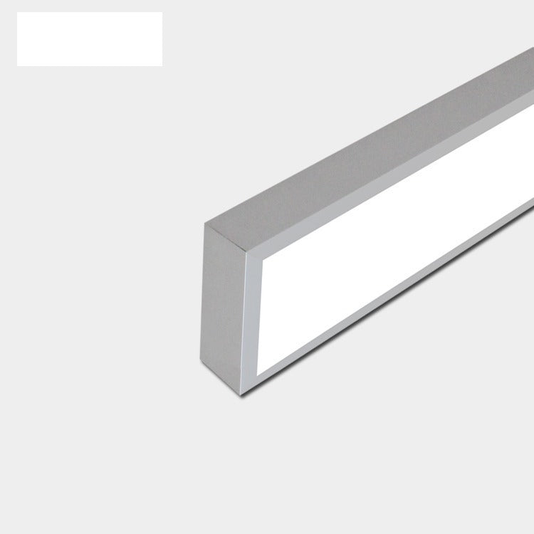 Plafon LED 30W 120x10 Retangular Sobrepor Branco Frio - Iluminação Moderna e Eficiente! - Uzy Shop