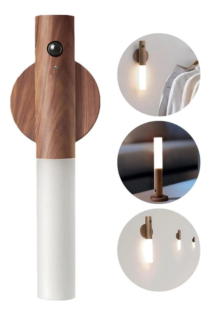 Luminária Led Portátil Bastão 1w Com Sensor De Movimento