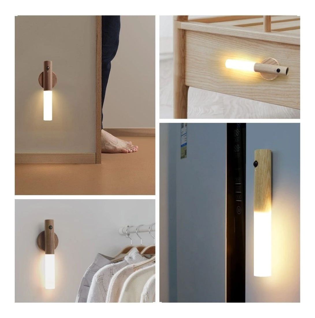 Luminária Led Portátil Bastão 1w Com Sensor De Movimento