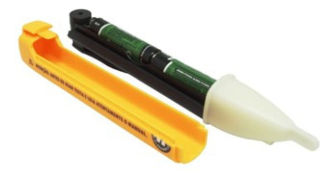 Caneta Teste Tensão 12-250v Elétrica Detectora Corrente Som