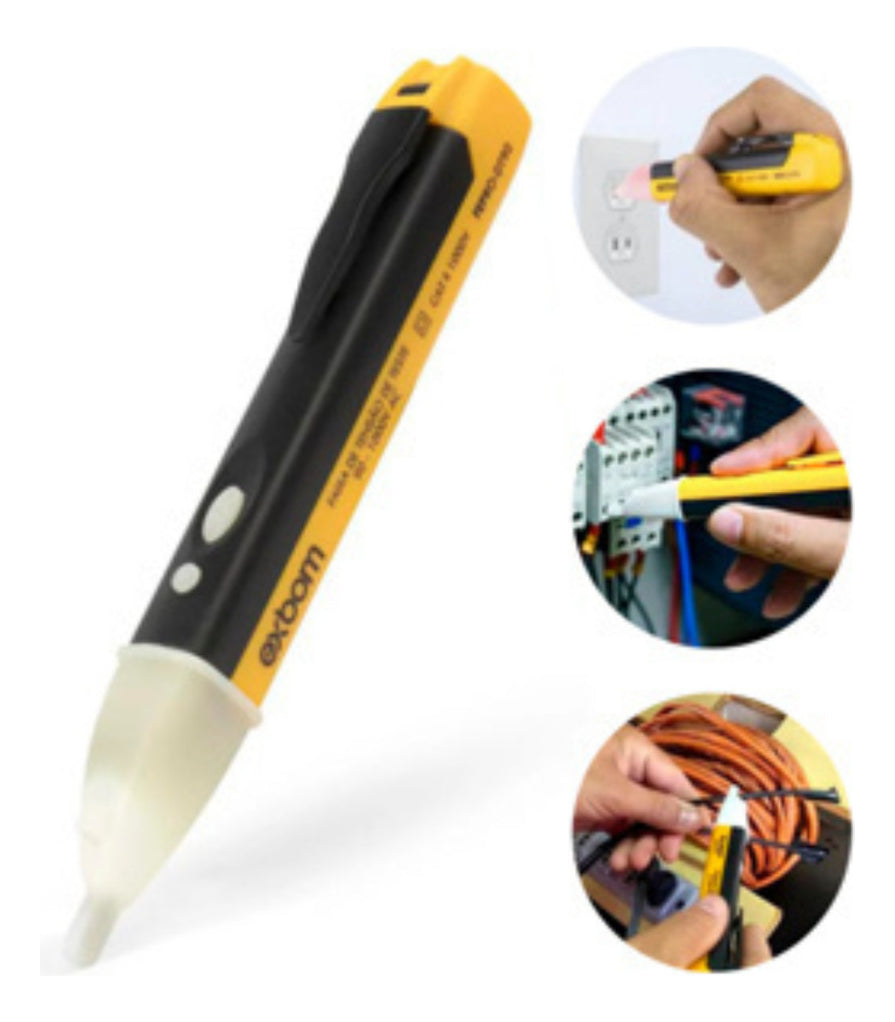 Caneta Teste Tensão 12-250v Elétrica Detectora Corrente Som