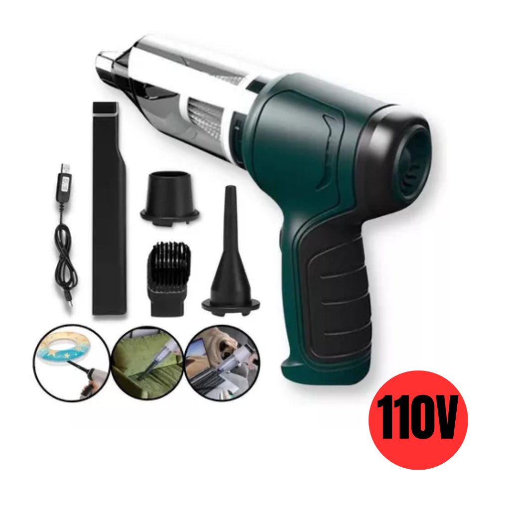 Mini Aspirador Soprador faz Vácuo 3 Em 1 Ar Portátil Usb - Uzy Shop