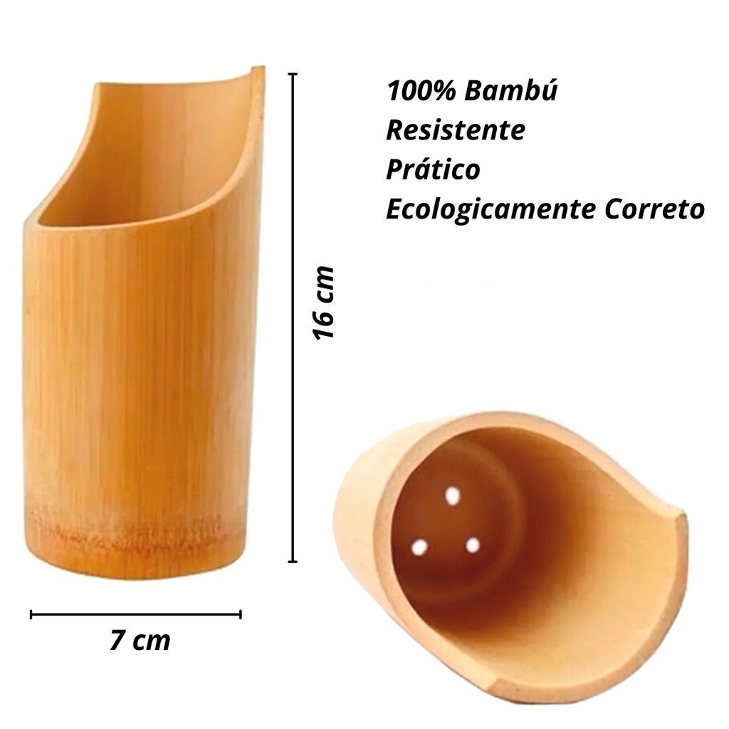 Frigideira Antiaderente com 3 Compartimentos + Kit de 5 Utensílios de Bambu - Uzy Shop