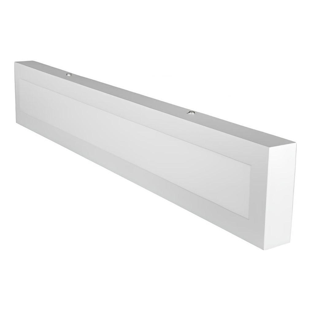 Painel Plafon LED Retangular Sobrepor 60cm 18W Branco Frio – Iluminação Moderna e Eficiente! - Uzy Shop