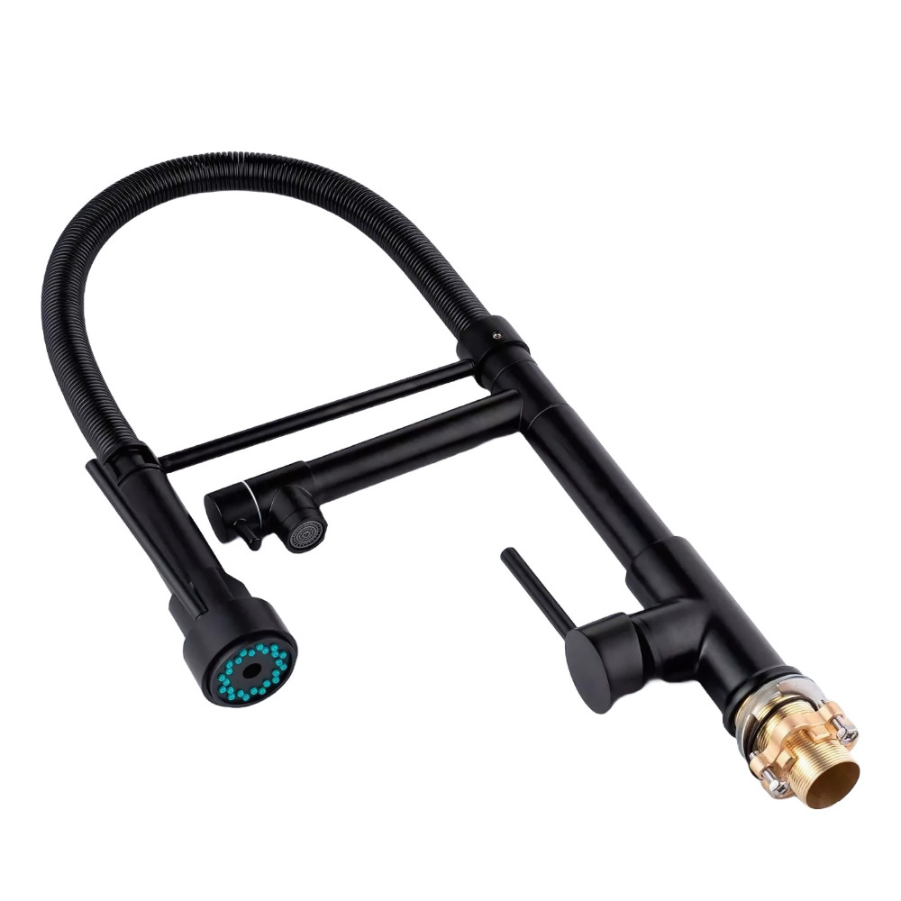 Torneira Cozinha Gourmet Misturador Ducha Duo Spray Preto – Estilo e Funcionalidade Premium! - Uzy Shop