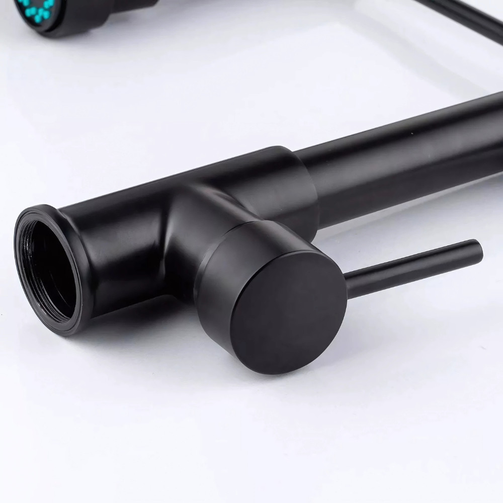 Torneira Cozinha Gourmet Misturador Ducha Duo Spray Preto – Estilo e Funcionalidade Premium! - Uzy Shop