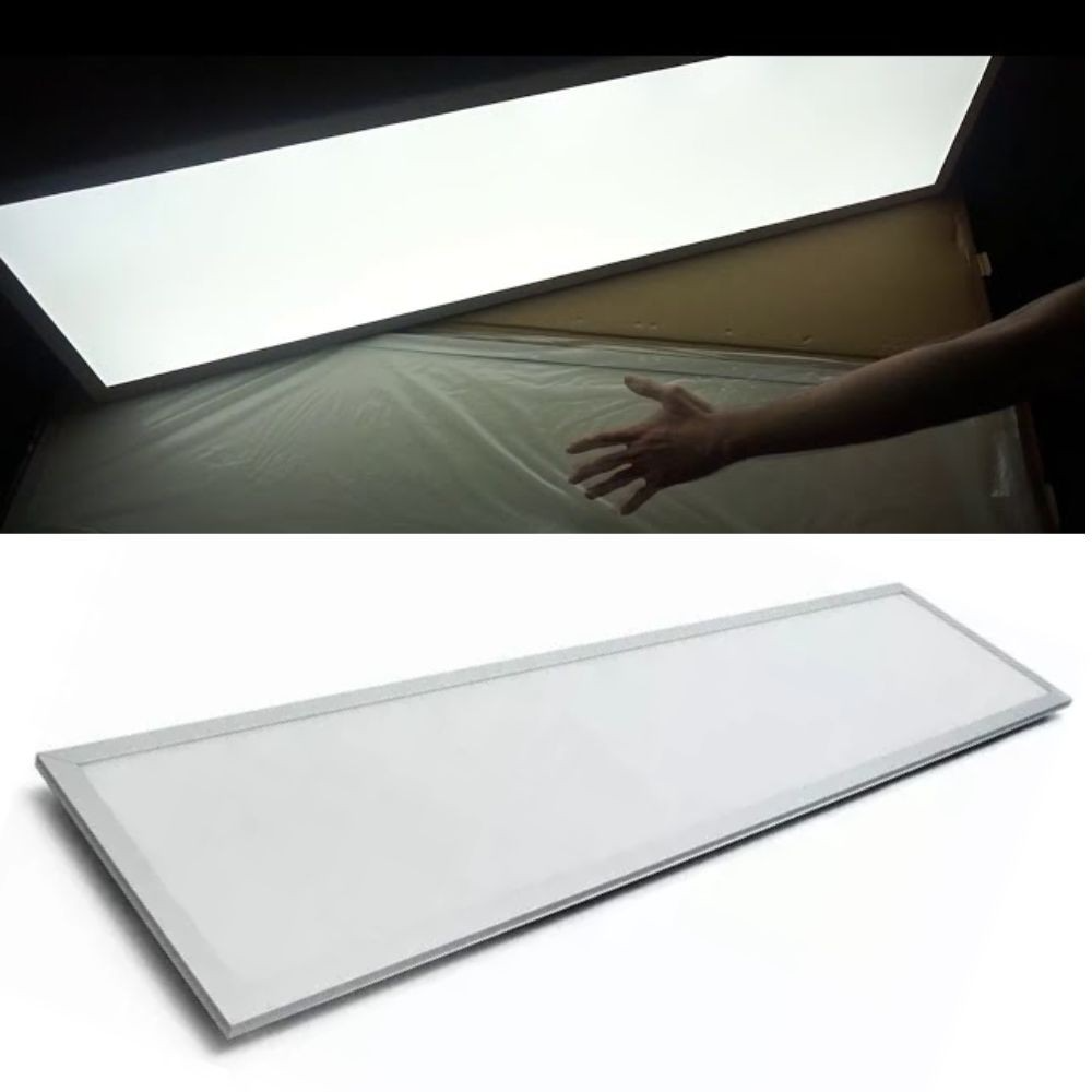 Painel Retangular Led Pro 120x30 48w Embutir Slim 6500k - Uzy Shop