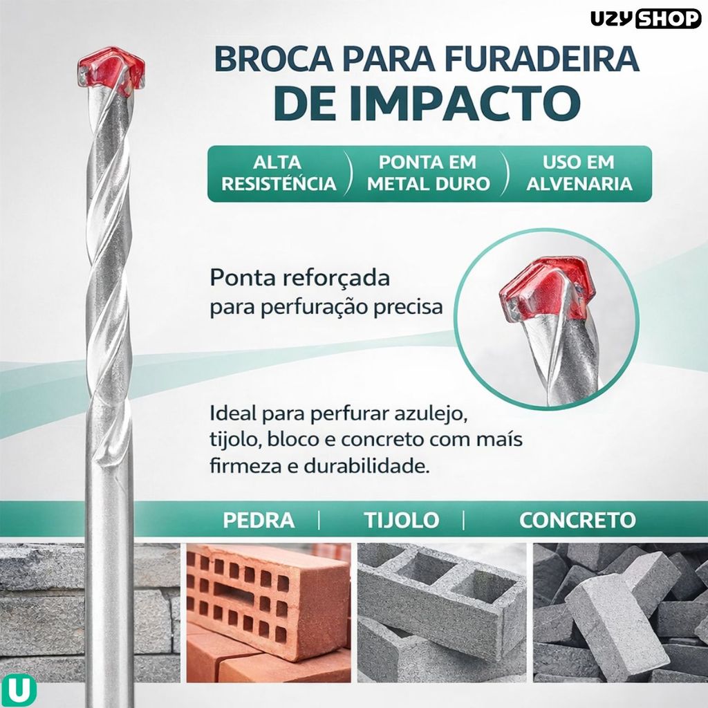 Jogo 300 Peças Brocas Bits Titanium Buchas Perfuração Profissional Durabilidade para Perfuração