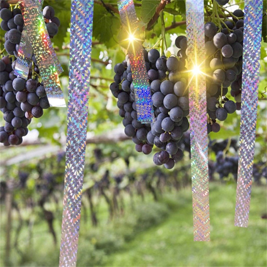 Fita Espanta Pombos Aves 45m Refletiva Sonora Proteção Jardim Telhado Humanitária Sem Danos - Uzy Shop