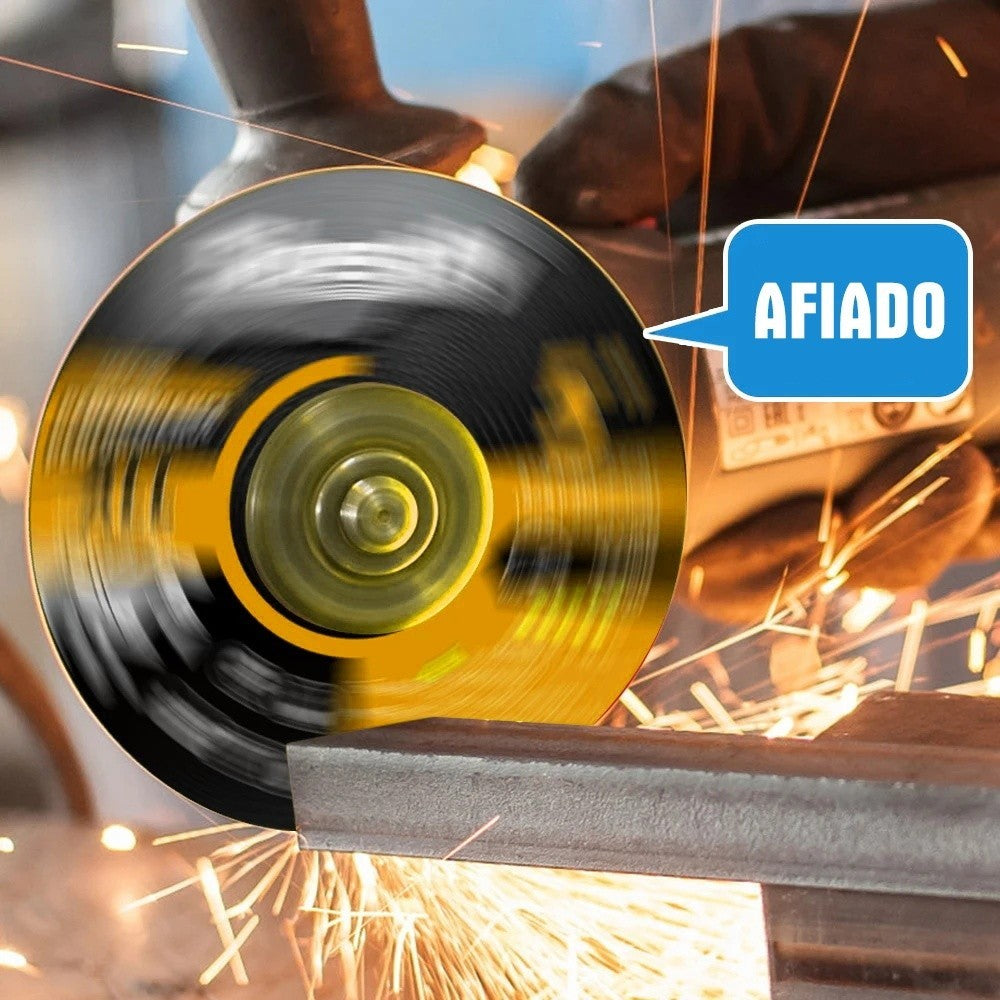 Kit 20 Discos Corte Ferro 76mm Super Estoque Economia Máxima Serralherias Oficinas Profissional