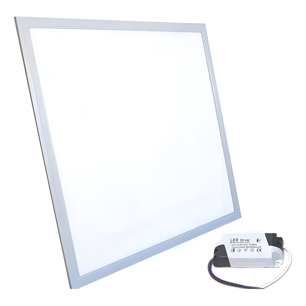 Painel De Led 48w Branco Frio Embutir Quadrado 62x62 Moldura Alumínio Iluminação Profissional