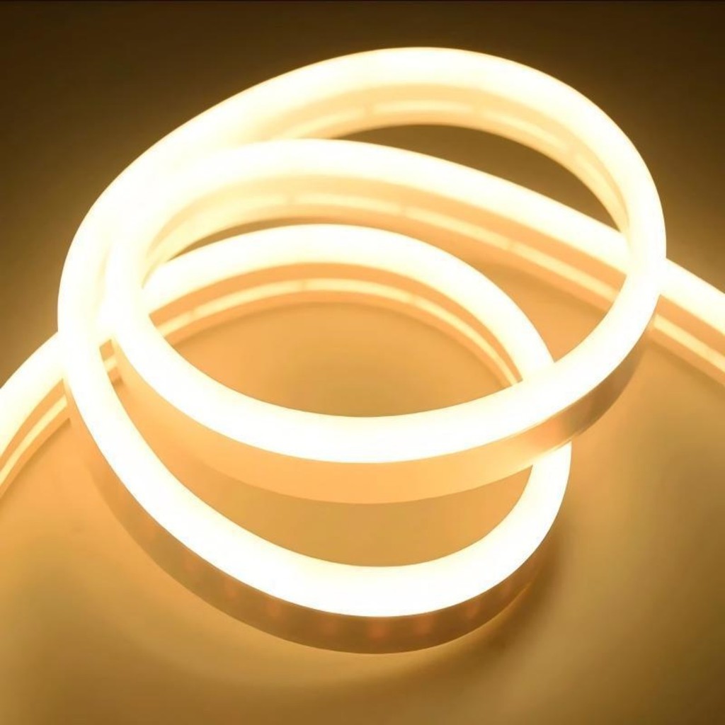 Fita de Led Mangueira Neon 5 Metros 22W Alto Brilho Flexivel 12V Siliconada IP65 Sem Fonte