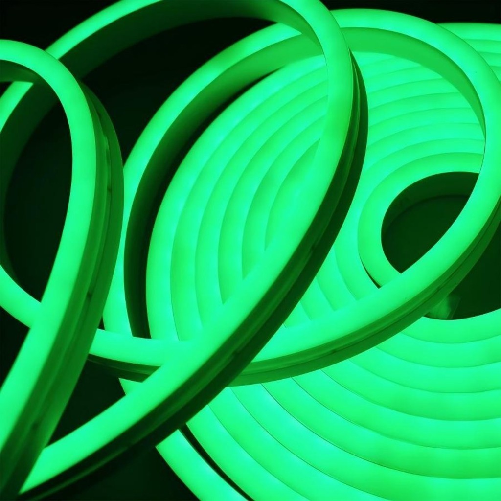 Fita de Led Mangueira Neon 5 Metros 22W Alto Brilho Flexivel 12V Siliconada IP65 Sem Fonte