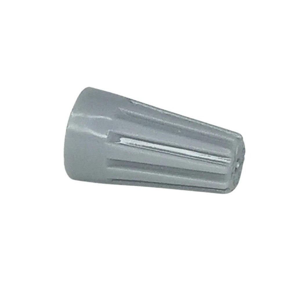 Kit 100 Conectores Torção Cinza SP1 0,8-2,5mm Emenda Elétrica Segura Reutilizável Retardante de Chamas 105°C