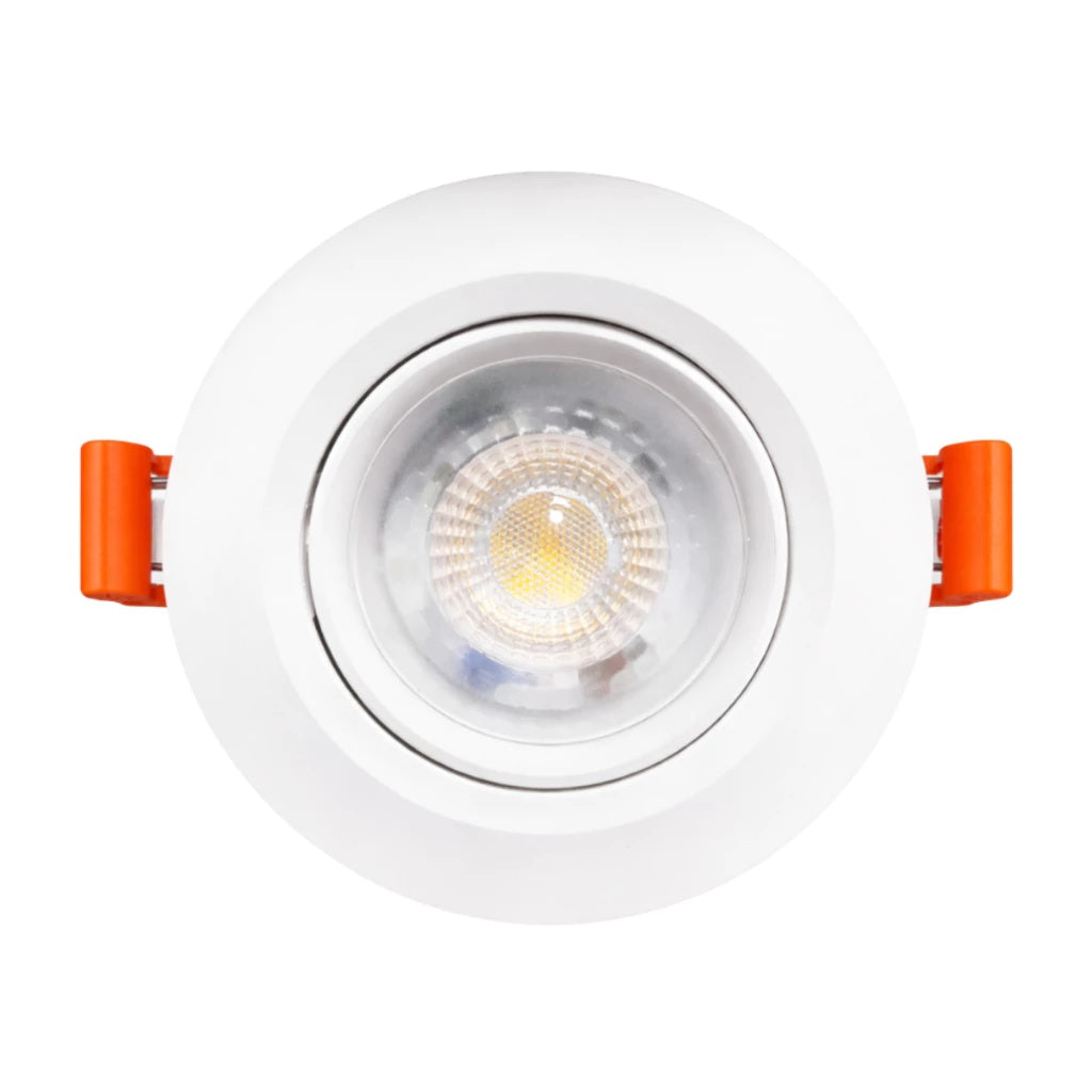 Spot LED 7W Redondo Embutido Direcional Bivolt 3000K 6500K